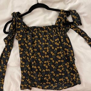 Urban Outfitters Floral Blouse
